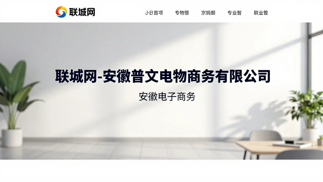 联城网 首页主视觉